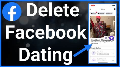 how to delete facebook dating